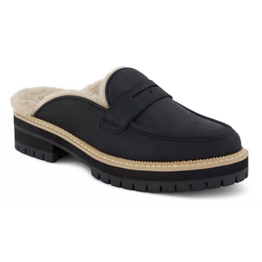 TOMS Women's Cara Cozy Lug Sole Loafer Mule - Size  8.5